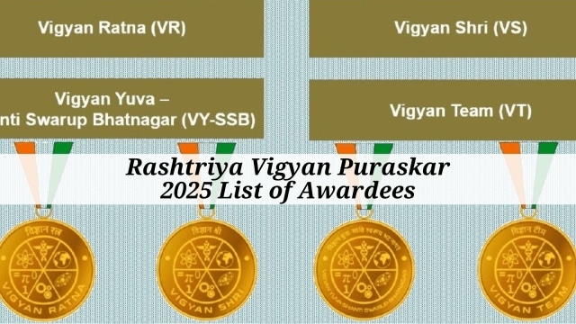 Rashtriya Vigyan Puraskar 2025- Complete list of awardees this year (Image via X-@airnewsalerts)