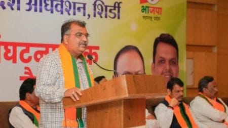 BJP Maharashtra president Ravindra Chavan.