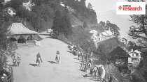 Darjeeling bandstand in 1880 (Wikipedia)