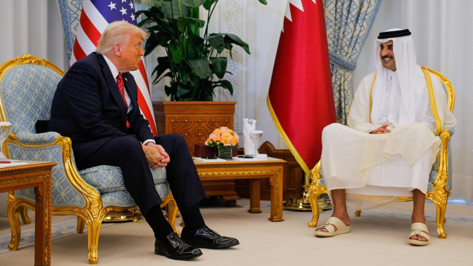 Nach israelischem Luftangriff auf Doha unterzeichnet Trump eine ...