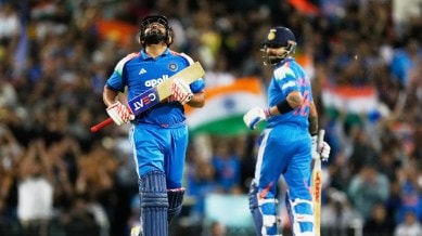 Ashwin heaped praise on Rohit Sharma and Virat Kohli for their superb display in Sydney on Saturday. (AP)