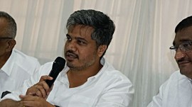 MLA Rohit Pawar of the Opposition NCP (SP).