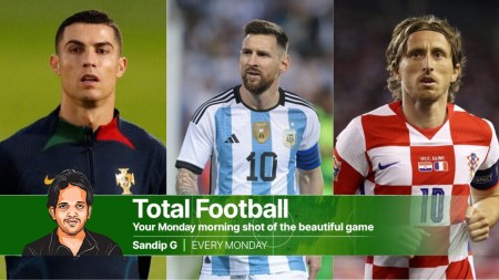 Portugal's Cristiano Ronaldo, Argentina's Lionel Messi and Croatia's Luka Modric in picture. (Photo: REUTERS)