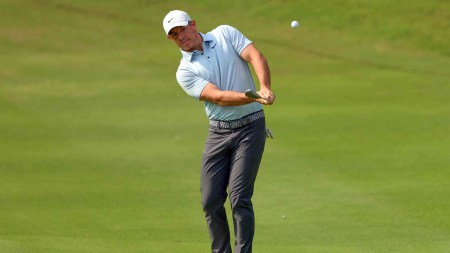 Rory Mcllroy hit a three-under par 69 to be tied 17th in the first round of the DP World India Championship. (Photo: DP World India Championship)