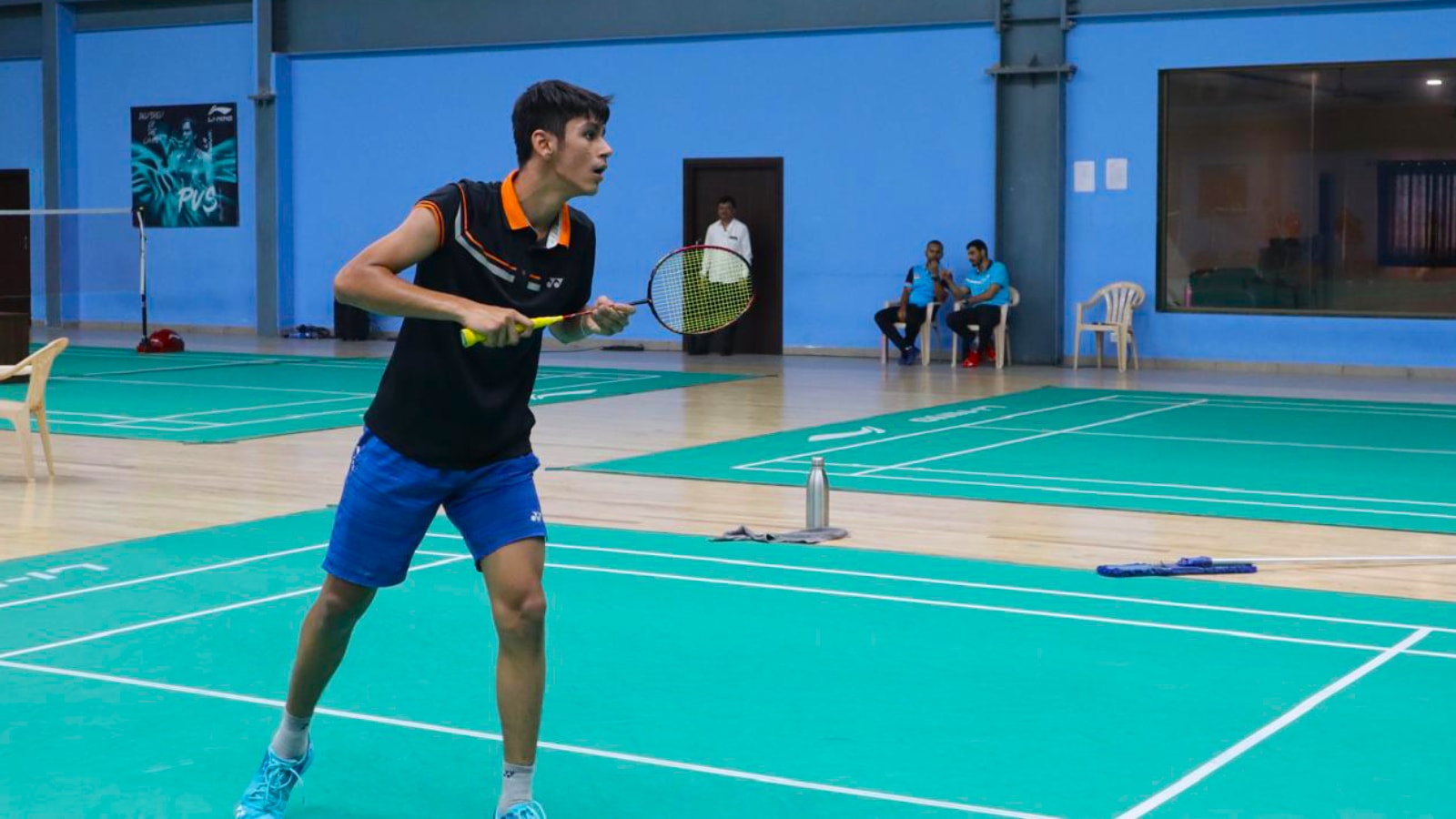 India's u19 men's singles lead at the World Junior mixed team bronze medal was Rounak Chouhan, who hails from Raipur. (Photo by special arrangement)