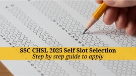 SSC CHSL 2025 Self Slot Selection- Step by step guide to apply at ssc.gov.in (Image- AI Generated via Gemini)