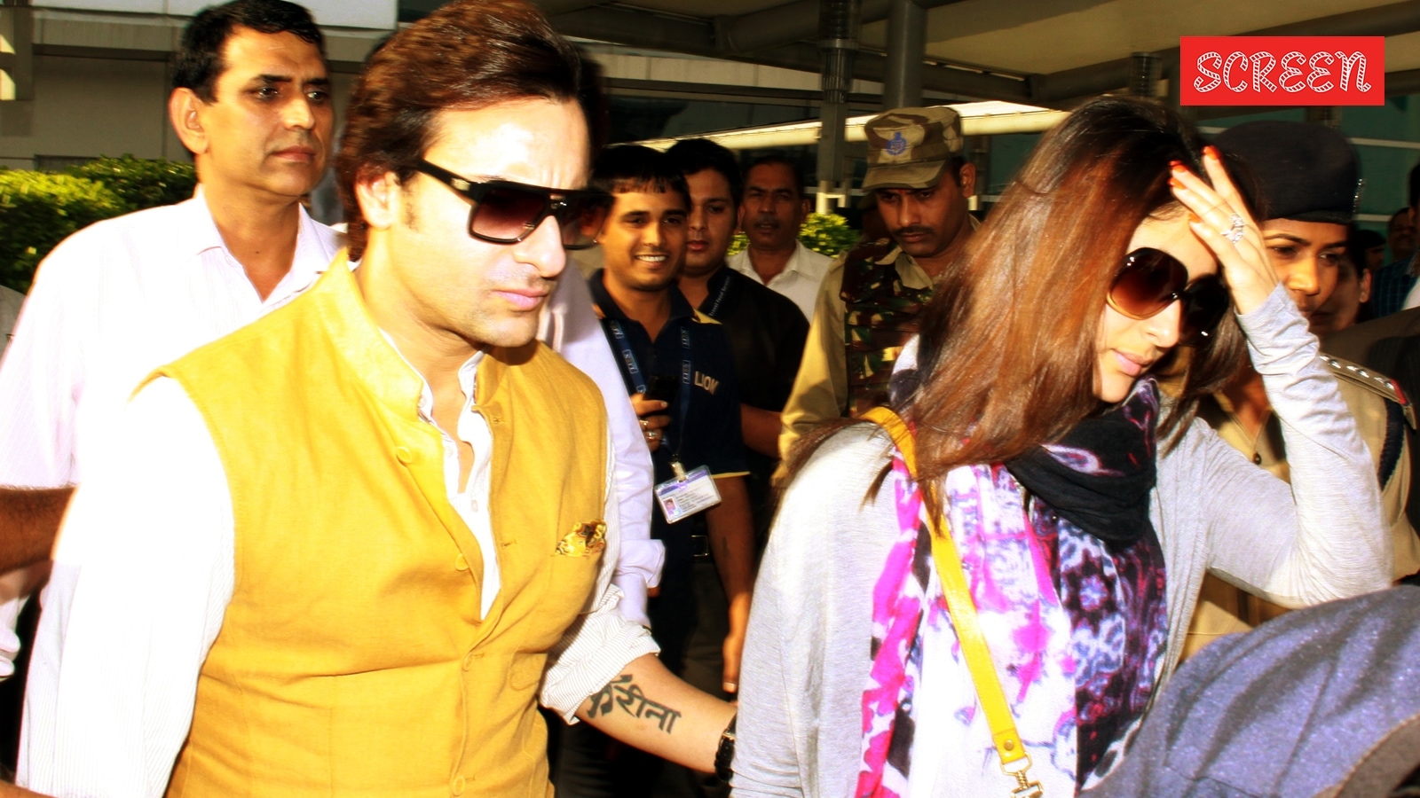 Saif Ali Khan and Kareena Kapoor.