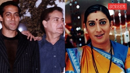 Smriti Irani and Salman Khan