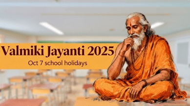 Schools Closed on October 7: Delhi, Noida, UP Schools closed due to Valmiki Jayanti (AI Generated Image)