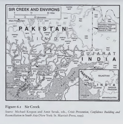Sir Creek Map