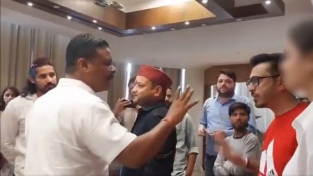 Miss Rishikesh pageant rehearsal, Miss Rishikesh pageant rehearsal disrupted, Rishikesh pageant rehearsal disrupted, Right-wing group disrupts Miss Rishikesh pageant rehearsal, Indian express news, current affairs