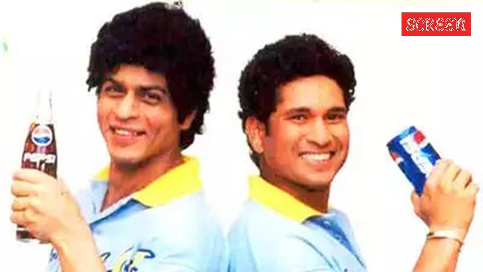 Shah Rukh Khan and Sachin Tendulkar