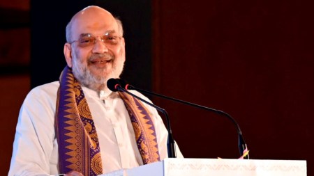 Amit Shah, Muslim population, Muslim population up, Muslim population rise, infiltration, immigrant infiltration, illegal immigrants, Dainik Jagran, Indian express news, current affairs