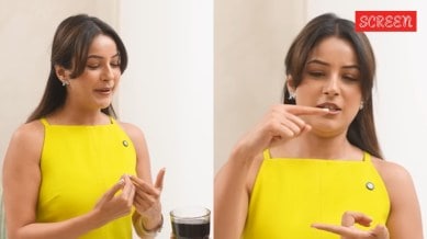 Shehnaaz Gill drinks black alkaline water costing Rs 600 per bottle