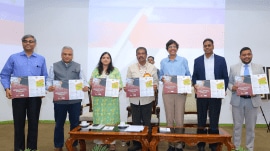 Shri Dharmendra Pradhan (C), Hon’ble Education Minister, launches the NIPTA initiative (Image via IIT Madras)