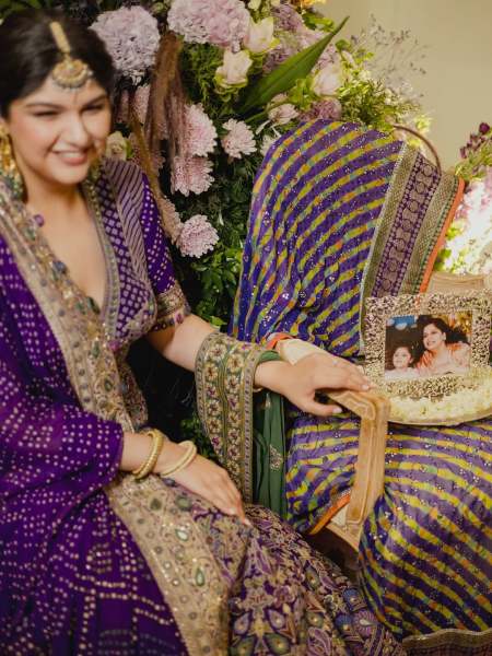 Anshula Kapoor's Gor Dhana ceremony. (Photo: Anshula Kapoor/Instagram)