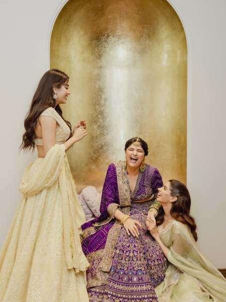 Anshula Kapoor's Gor Dhana ceremony. (Photo: Anshula Kapoor/Instagram)