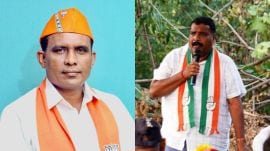 Sunil Gamit and Jayram Gamit BJP minister attends hotel launch by the former Congress MLA he defeated in 2022 Gujarat polls