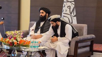 Muttaqi, who is on a week-long visit to India, faced backlash after his initial press meet reportedly barred women journalists, prompting outrage from media bodies, political leaders, and civil society. (Express Photo)