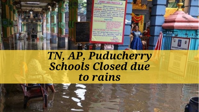 Tamil Nadu, Andhra Pradesh, Puducherry Schools Closed (PTI Photo)
