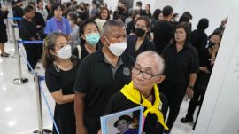 Thailand mourning
