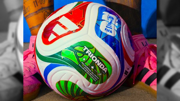 Named Trionda, meaning three (Tri) waves (Onda), the ball’s red, green and blue design pays homage to the three host countries of the FIFA World Cup 2026. (PHOTO: FIFA)