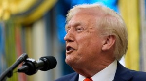Trump and Zelenskyy met one-on-one a day after Trump and Putin held a lengthy phone call to discuss the conflict. (File)