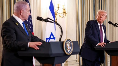 Gaza peace plan, donald trump, Narendra Modi, Gaza, Gaza conflict, Gaza Israel conflict, Hamas Israel conflict, Benjamin Netanyahu, Gaza Palestine, Israel and Palestine, Israel Palestine conflict, Israel Palestine relations, Israel-Palestine talks, Palestine-Israel relations, India news, Indian express,