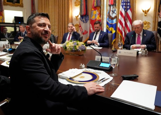 Trump meets Zelenskyy at White House a day after call with Putin