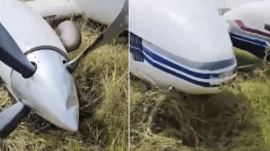 UP plane crash