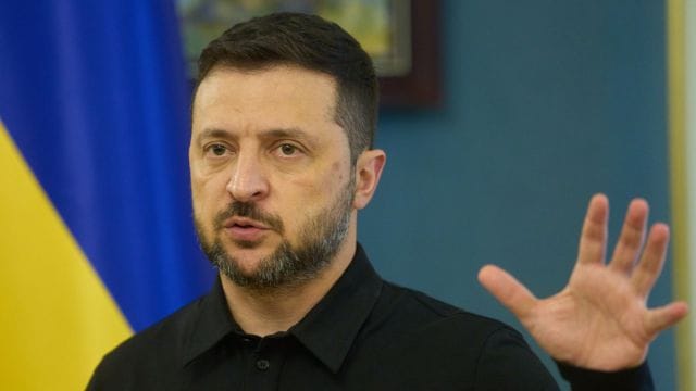 Ukrainian President Volodymyr Zelenskyy