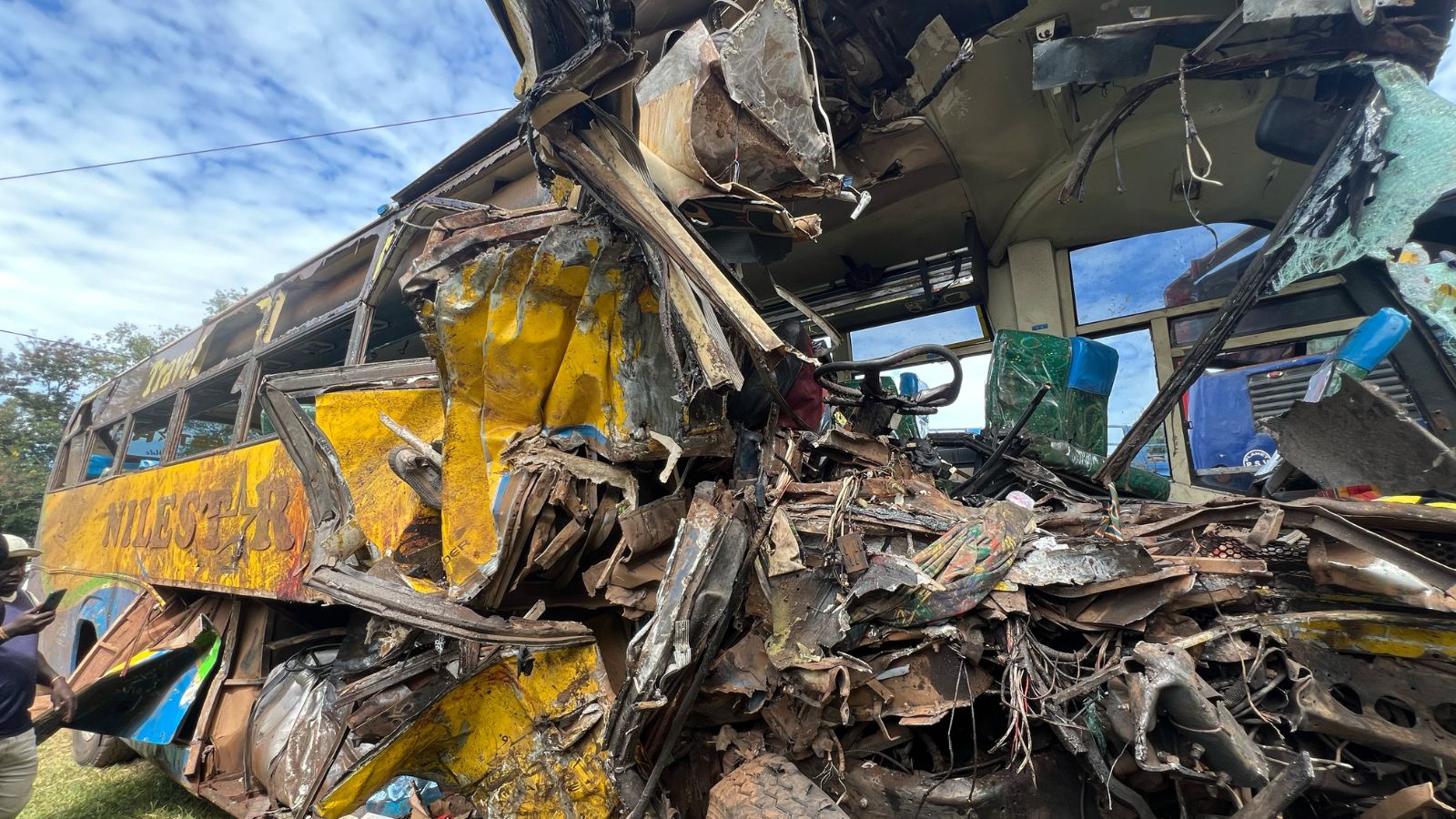Over 40 people killed in crash of buses, other vehicles in western ...