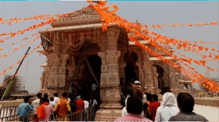 The Shri Ram Janmabhoomi Teerth Kshetra Trust announced the completion of the Ram temple and six adjoining shrines in Ayodhya.