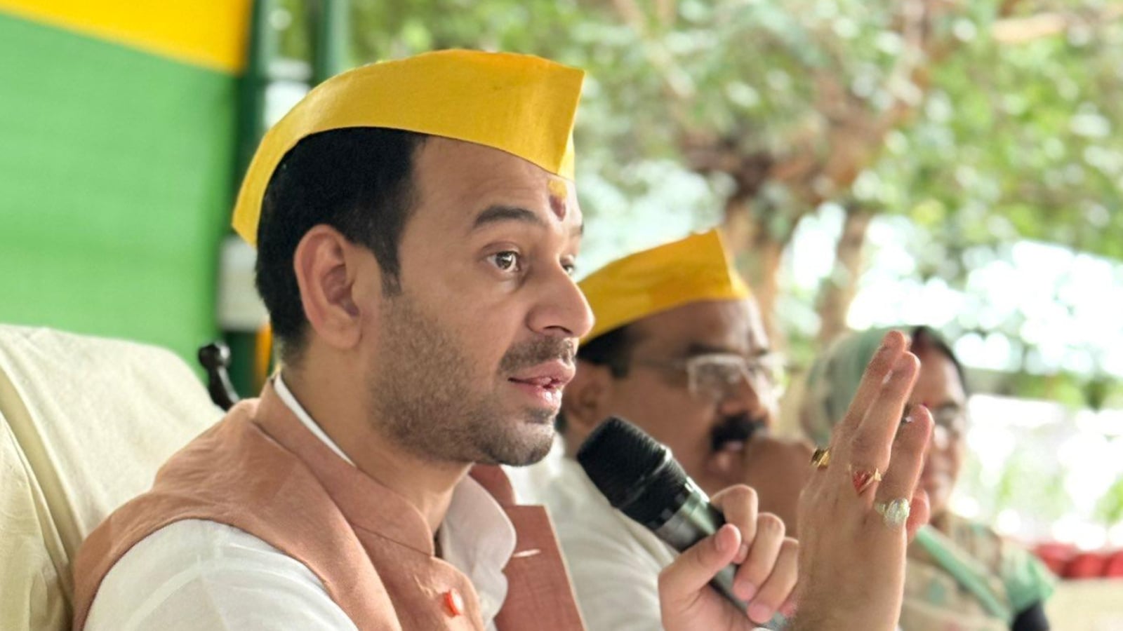 Tej Pratap’s Janshakti Janata Dal is latest entrant in Bihar polls fray, 21 candidates in first list