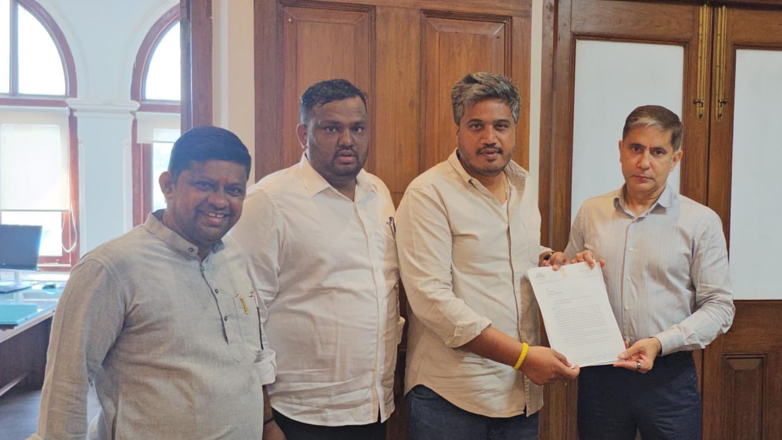 NCP MLA Questions BMC Commissioner on BJP HQ Land Deal