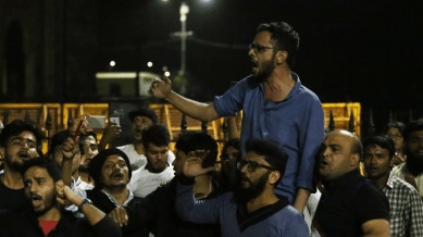 Umar Khalid has questioned the delayed recording of prosecution statements in his UAPA case linked to the 2020 Delhi riots, citing lack of physical evidence.