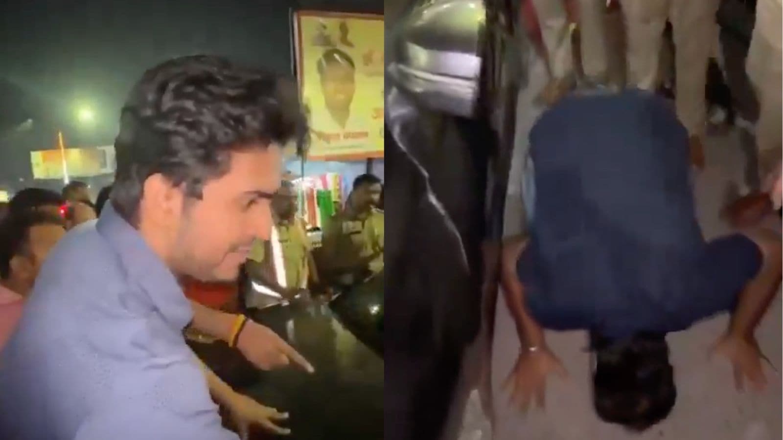 Viral video: BJP leader abuses, forces man to kneel in presence of cops in Meerut; arrested