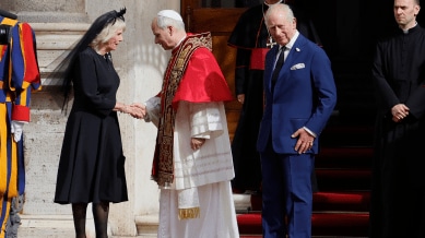 The visit emphasised Christian unity while the royal family faces scrutiny over Prince Andrew’s controversies.