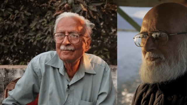 Mumbai Litfest 2025: Pictures of Vinod Kumar Shukla and Sitanshu Yashaschandra