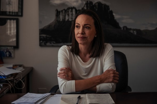 Maria Corina Machado, March 24, 2024. (The New York Times)
