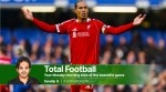 Liverpool's Virgil van Dijk gestures during the English Premier League soccer match between Chelsea and Liverpool at Stamford Bridge in London, Saturday, Oct. 4, 2025. (AP Photo)