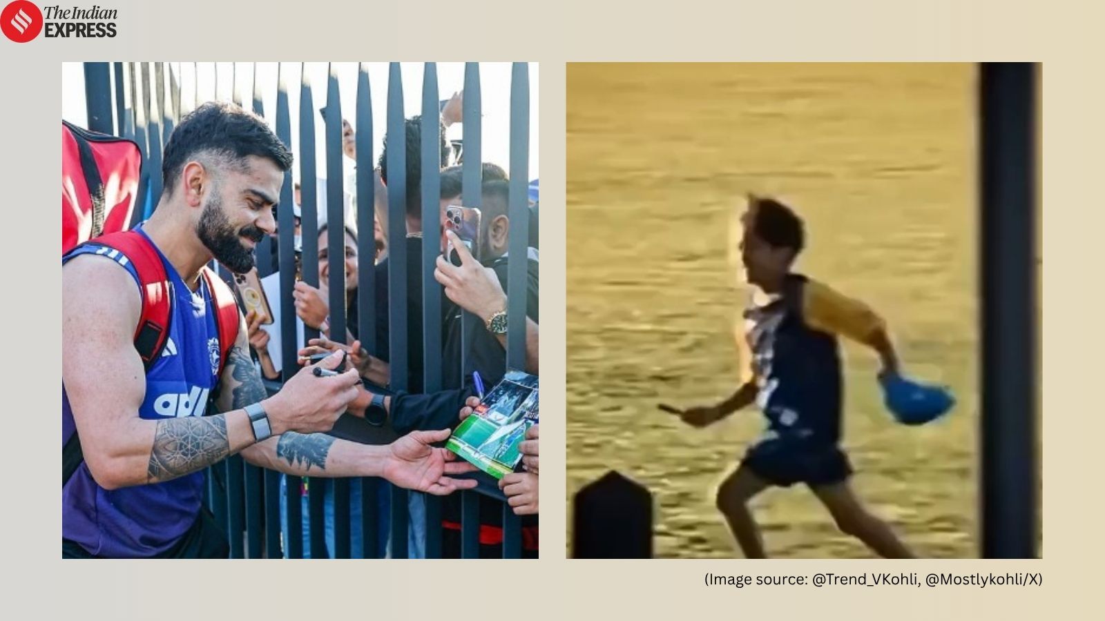 Virat Kohli young fan's reaction viral video