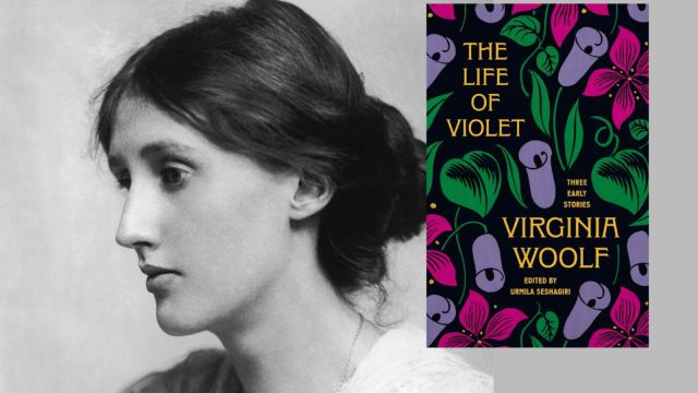 Before her modernist masterpiece, Virginia Woolf wrote The Life of Violet. (Wikimedia Commons and Princeton University Press)