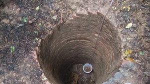 The well where the remains were found.