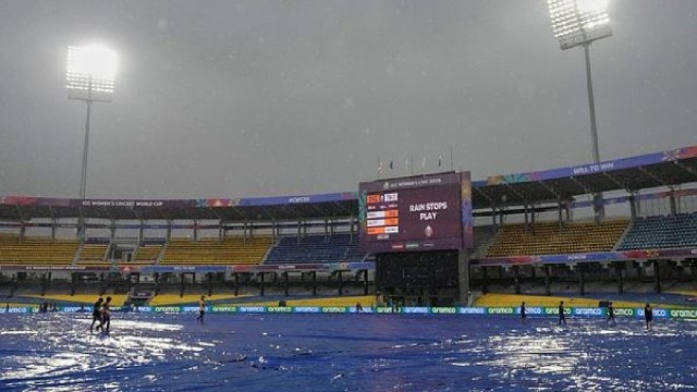 Pakistan match washed off