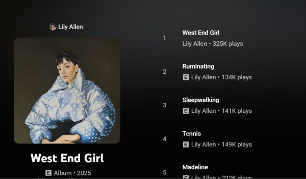 After a seven-year hiatus, Allen's new album deals with the fallout of an open relationship. (Source: Youtube) 