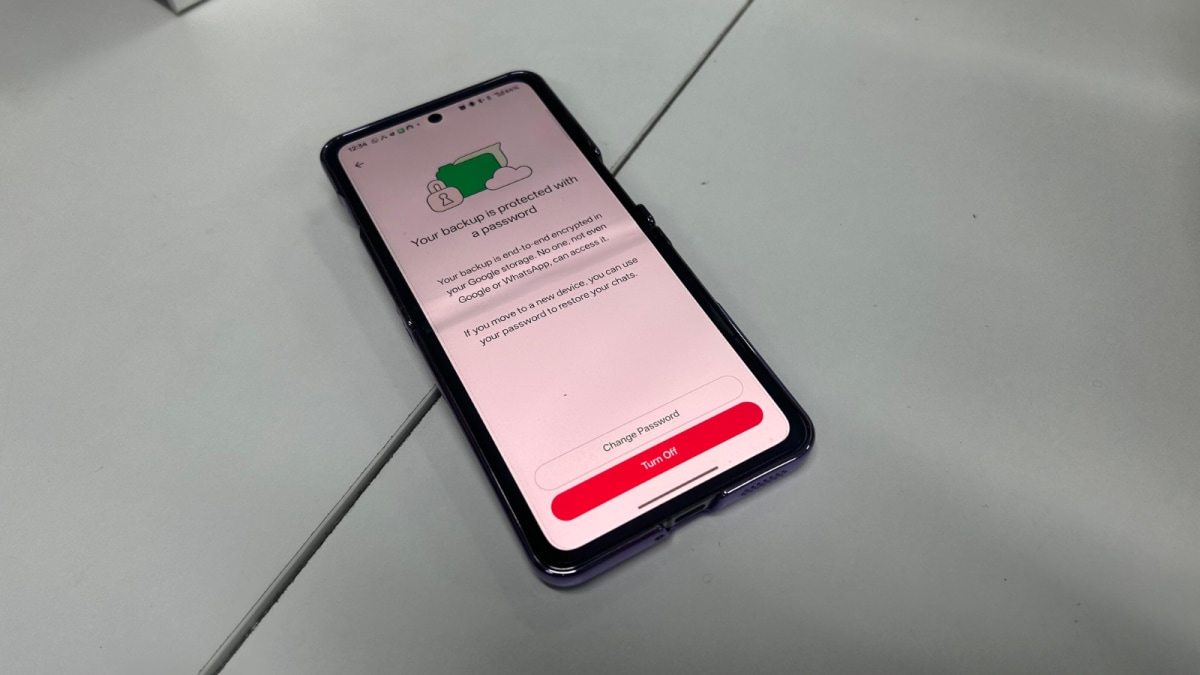 Until now, WhatsApp required users to set up a password or 64-character phrase to access encrypted chats.