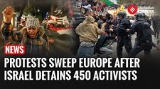 Protests Erupt Across Europe After Israel Intercepts Global Sumud Flotilla, 450 Activists Detained