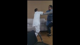 The altercation was caught on camera, and the video quickly went viral on social media.