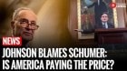 Day 8 of U.S. Government Shutdown: Speaker Johnson Pins Blame on Chuck Schumer and Senate Democrats